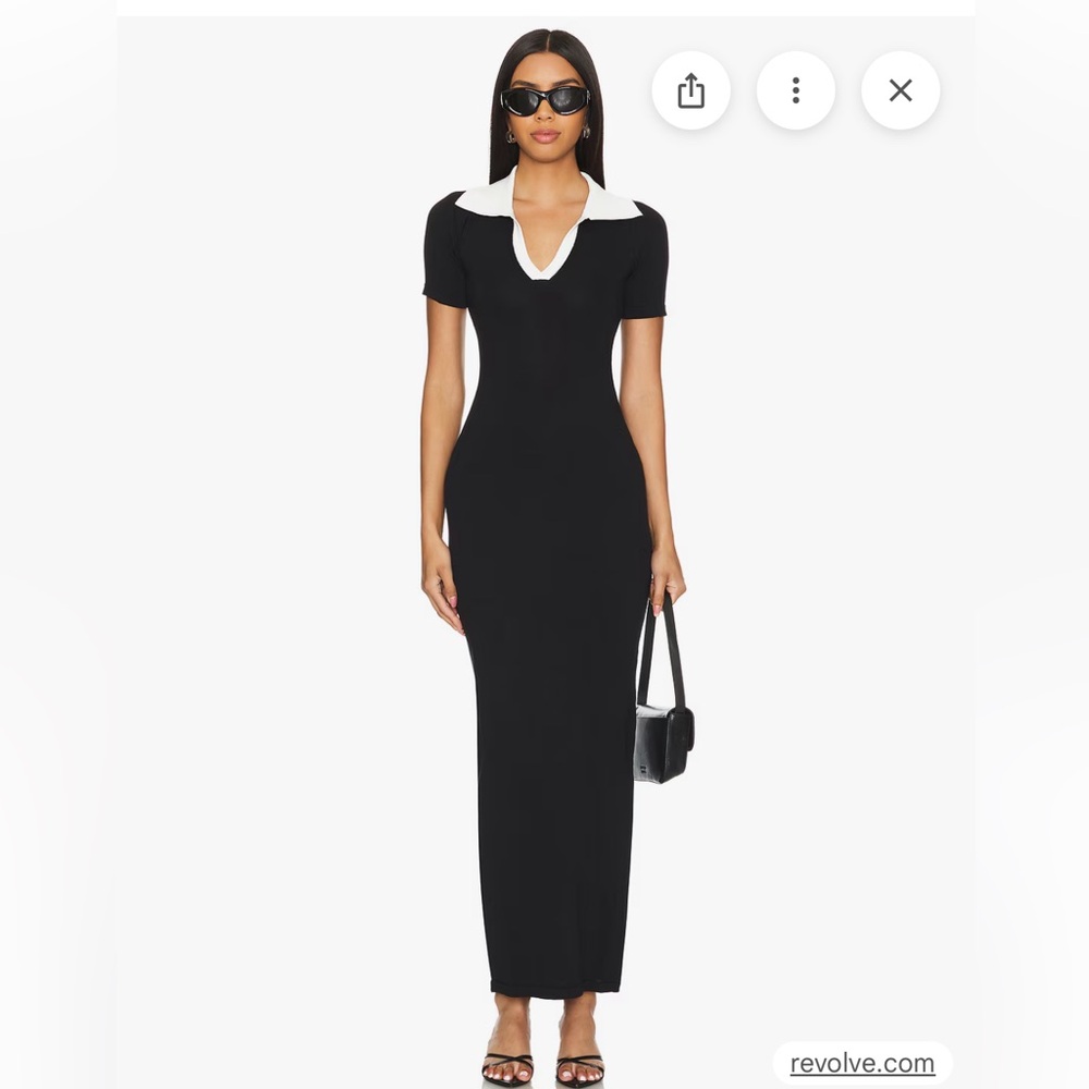 All The Ways Rava Black Maxi Dress - NWT